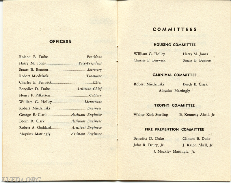 1949: Feb/23/1049 Officers and Committees